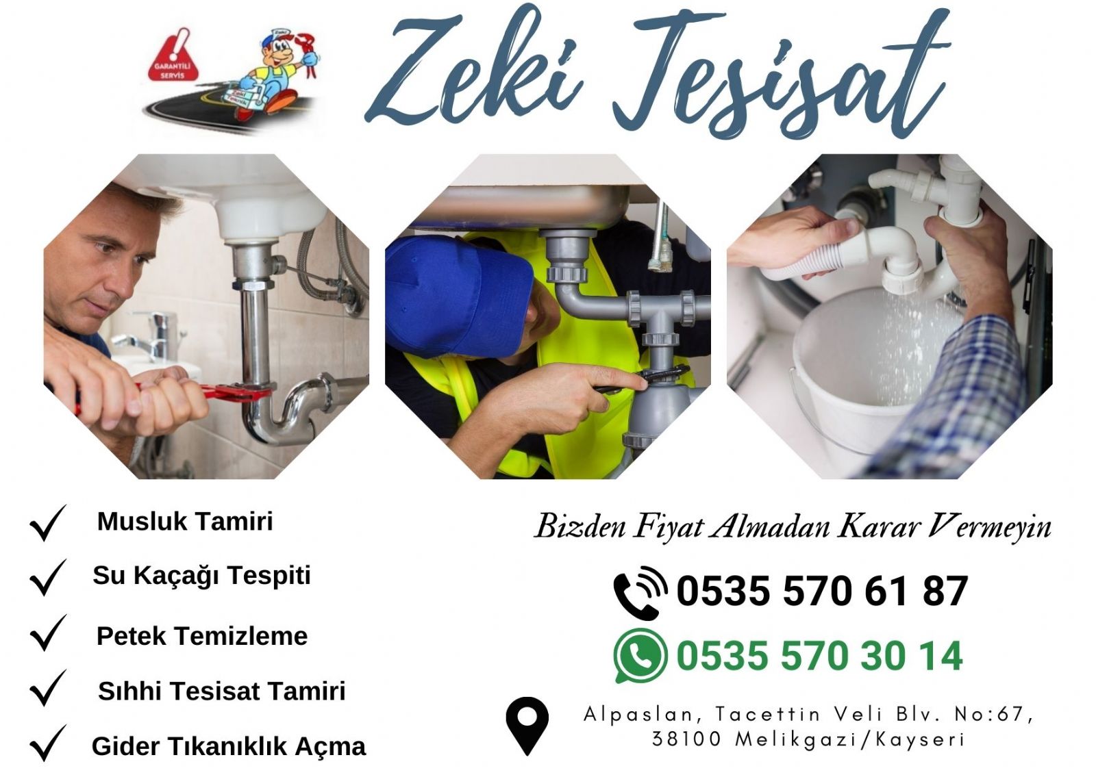 Melikgazi Tesisatçı